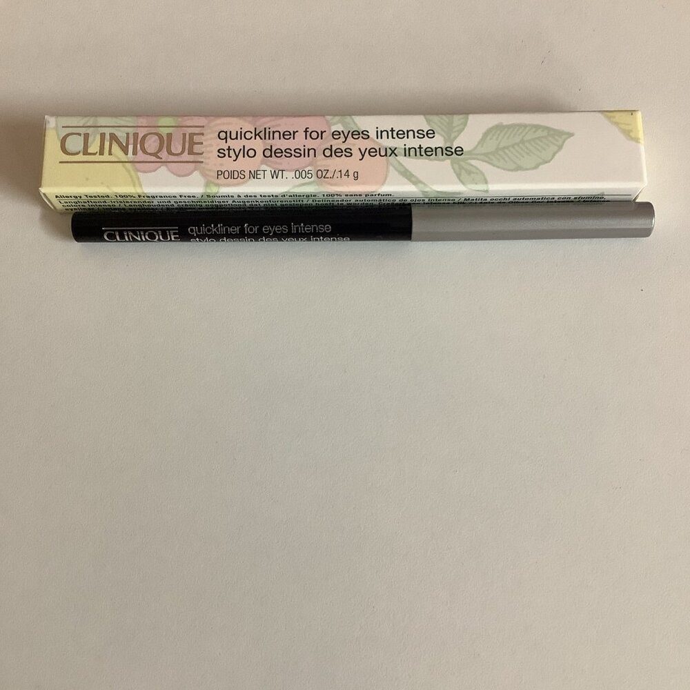 Clinique Quickliner For Eye Intense 01 Intense Black 0.005oz/0.14g New With Box - Picture 4 of 5